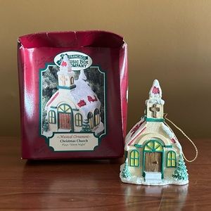 Vintage Church Christmas Ornament